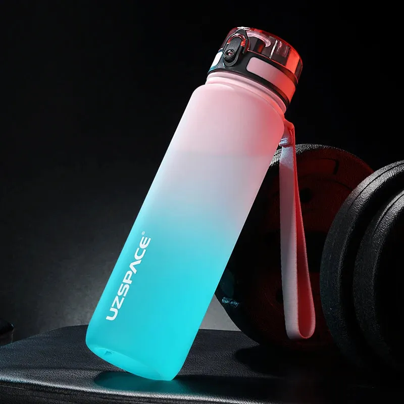 500/800/1000ml Sports Water Bottle Portable Leakproof