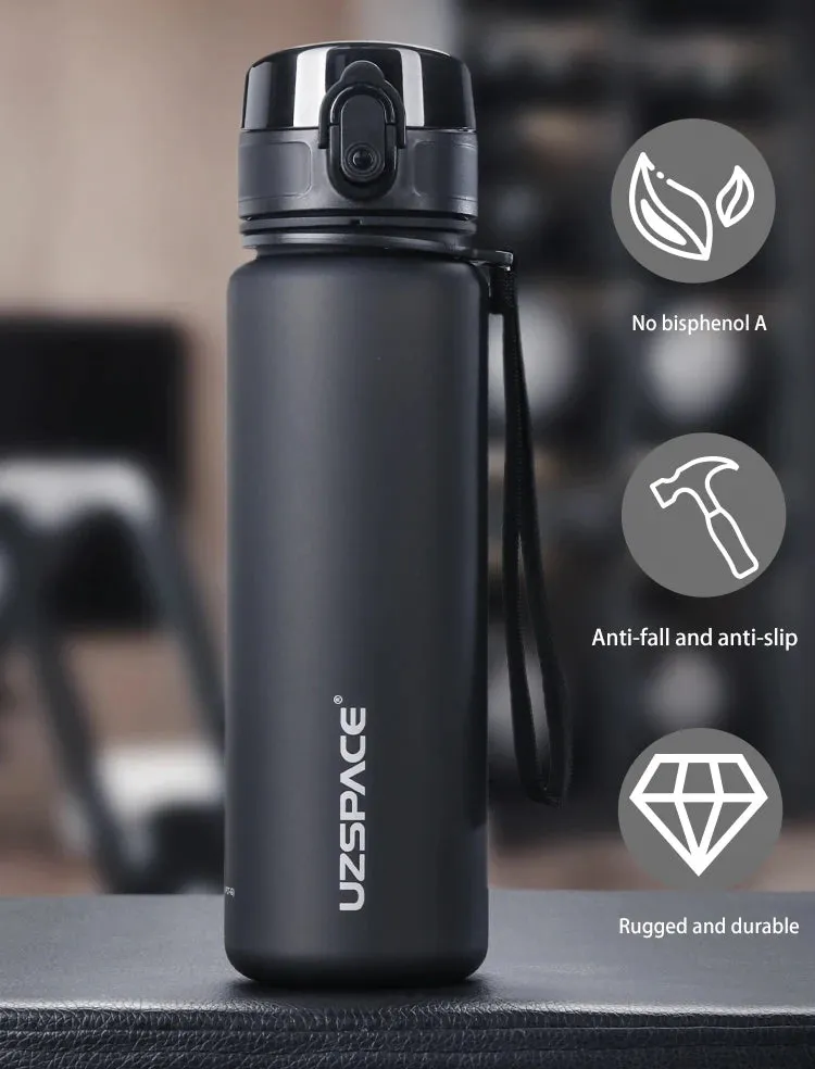 500/800/1000ml Sports Water Bottle Portable Leakproof