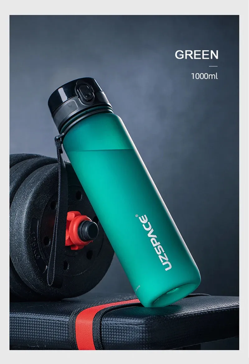 500/800/1000ml Sports Water Bottle Portable Leakproof