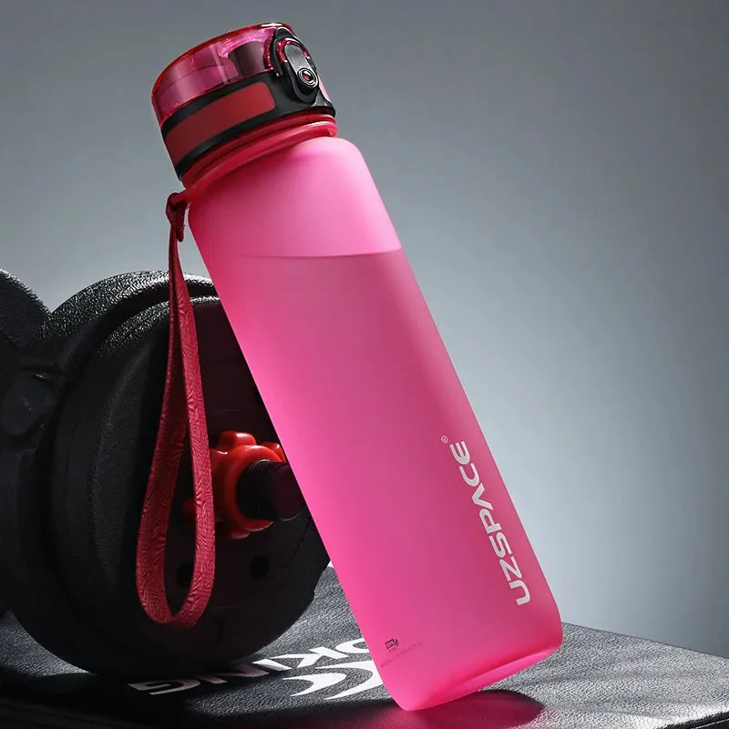 500/800/1000ml Sports Water Bottle Portable Leakproof