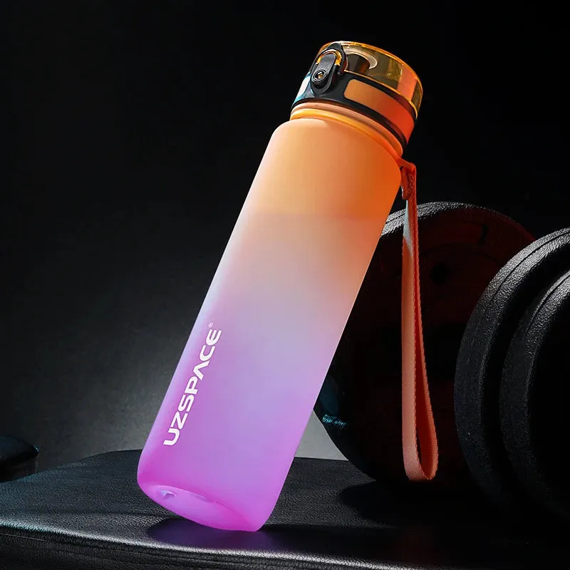 500/800/1000ml Sports Water Bottle Portable Leakproof