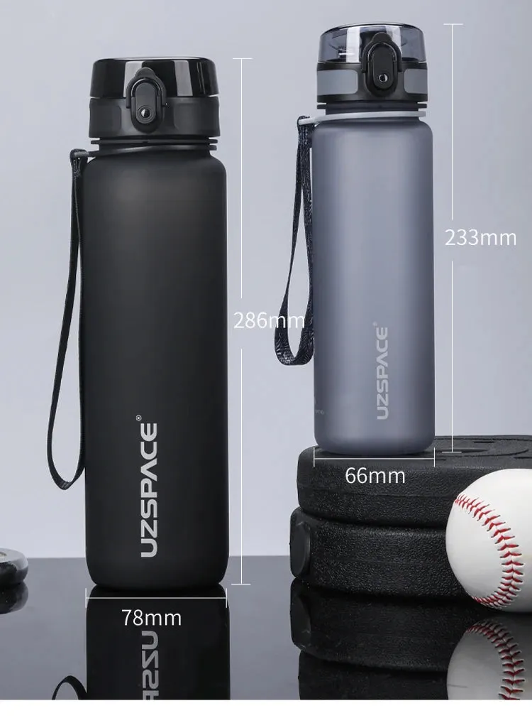 500/800/1000ml Sports Water Bottle Portable Leakproof