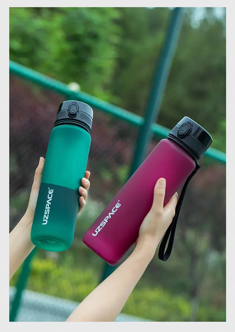 500/800/1000ml Sports Water Bottle Portable Leakproof