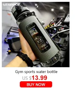 500/800/1000ml Sports Water Bottle Portable Leakproof