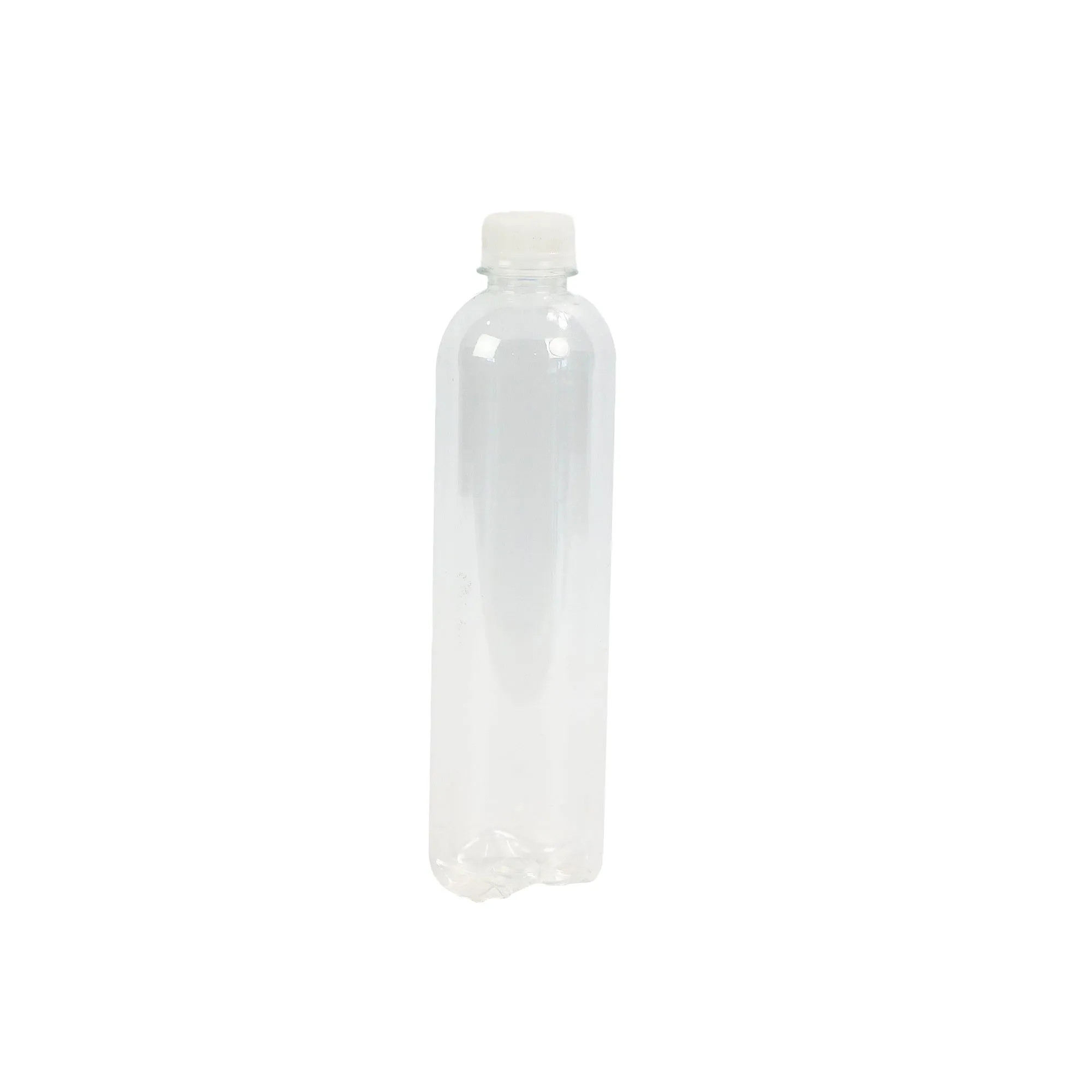 500ml PET Plastic Water Bottle Thirsty Clear with Lid