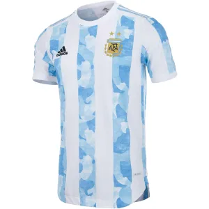 adidas Men's Argentina 2021/22 Home Jersey White/Clear Blue