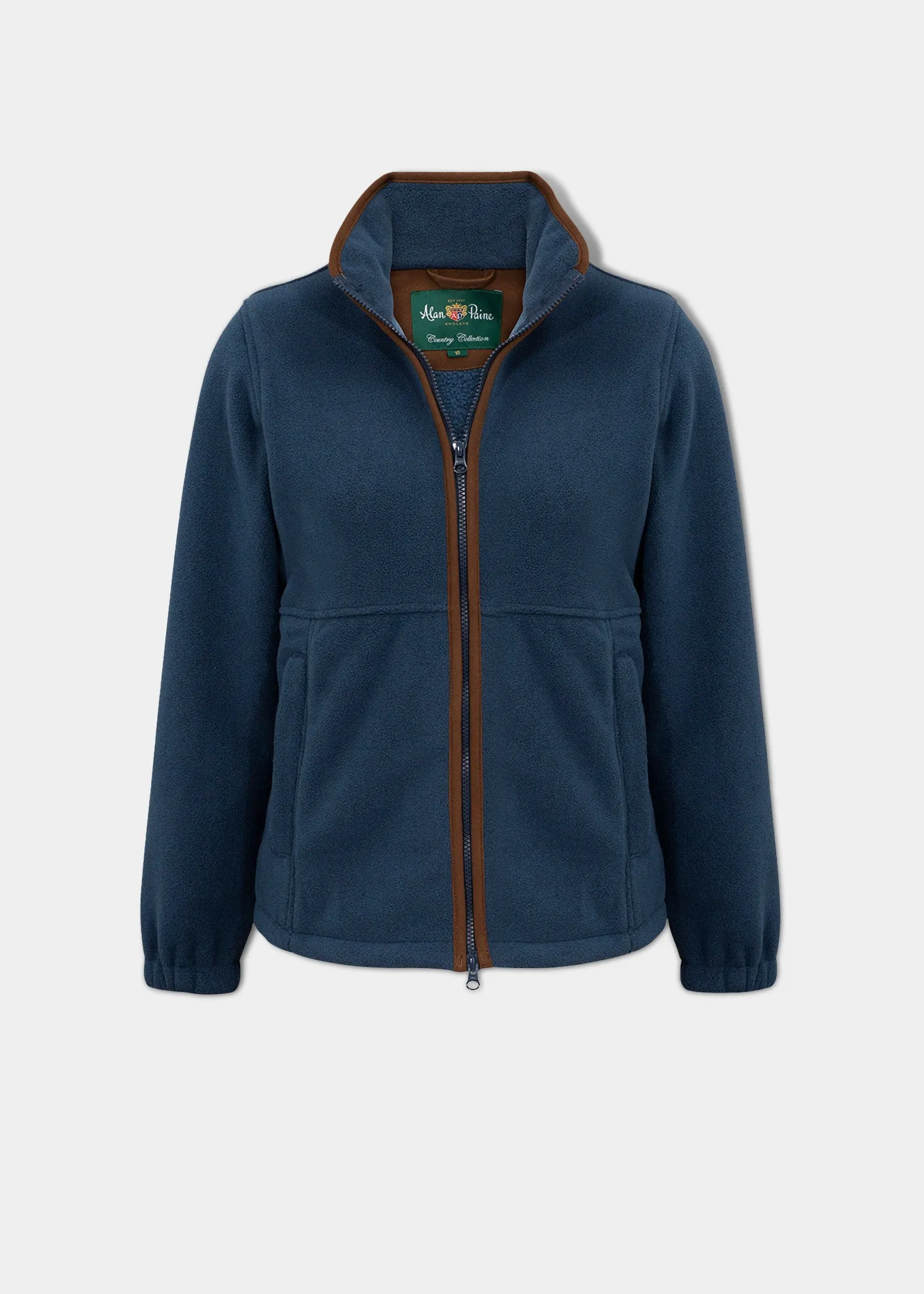 Aylsham Ladies Fleece Jacket In Blue Steel - Regular Fit