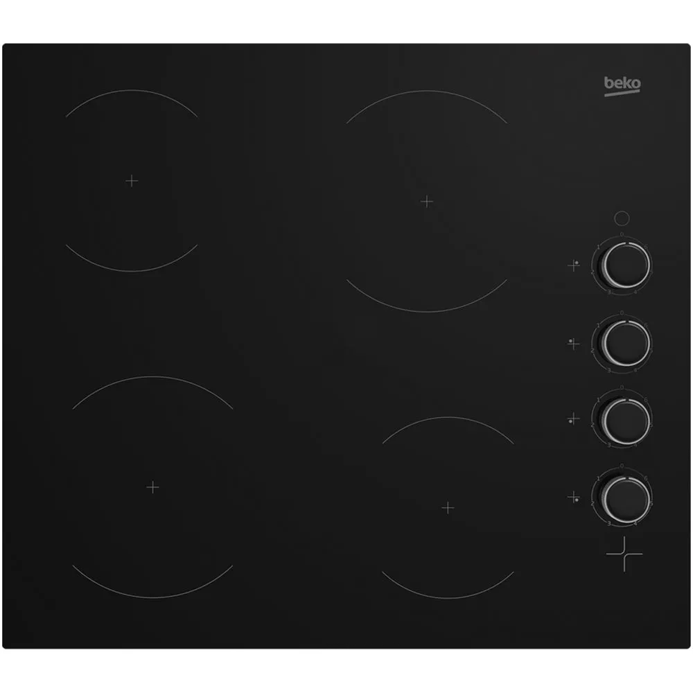 Beko CIHYV21B 58cm Ceramic Hob Black