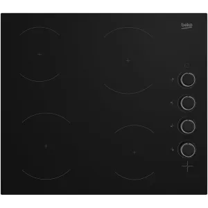 Beko CIHYV21B 58cm Ceramic Hob Black