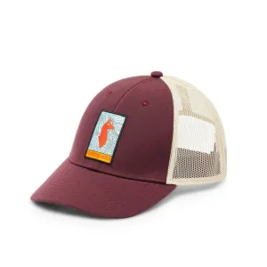 Cotopaxi Llama Map Trucker Hat