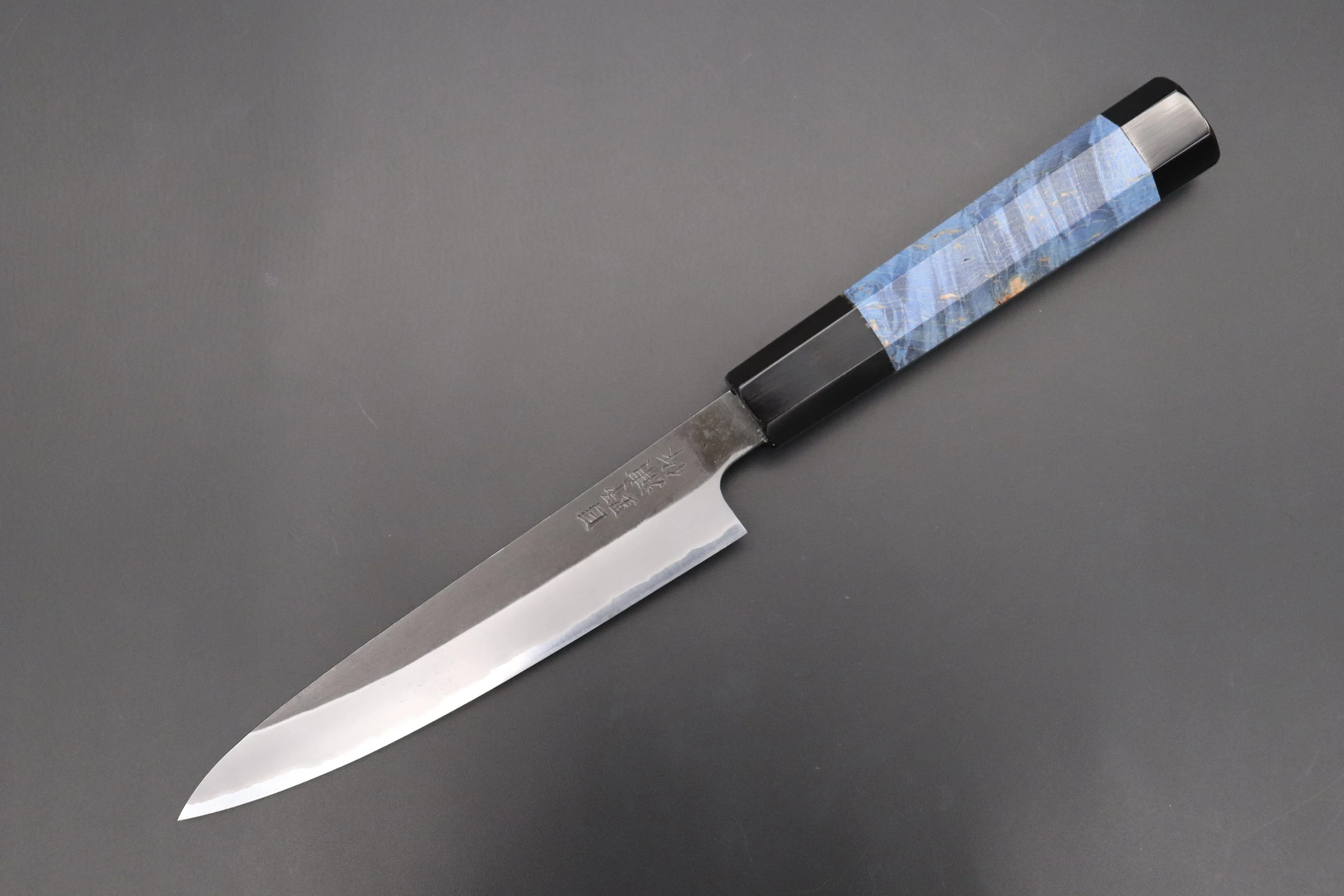 Custom Limited Edition, Hinoura White Steel No.1 Kurouchi Series HS1-3SP2 Wa Petty 150mm (5.9 Inch)