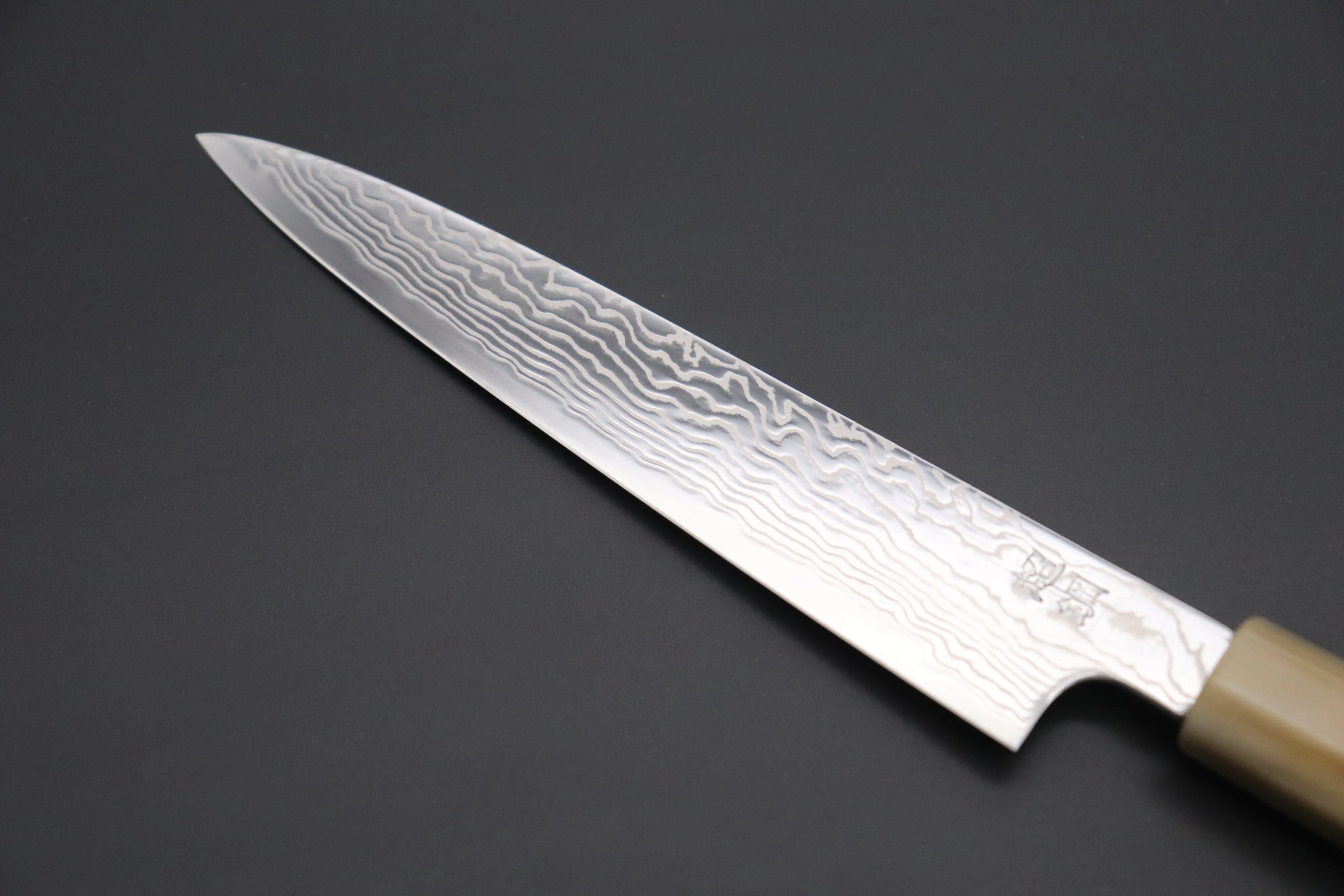 Custom Limited Edition, Sukenari ZDP-189 Nickel Damascus Wa Petty 165mm (6.4 inch, SCL-447)