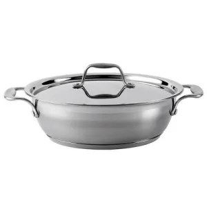 Dexam Supreme Stainless Steel Chefs Pan 26cm 3.75L