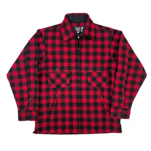 Double Cape Jac Shirt - Red & Black Buffalo Check