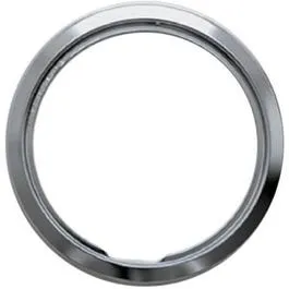 Electric Range Trim Ring, "E" Series Hinged Element, Chrome, 6-In.