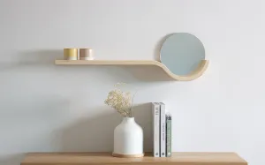 Esun Shelf with Mirror