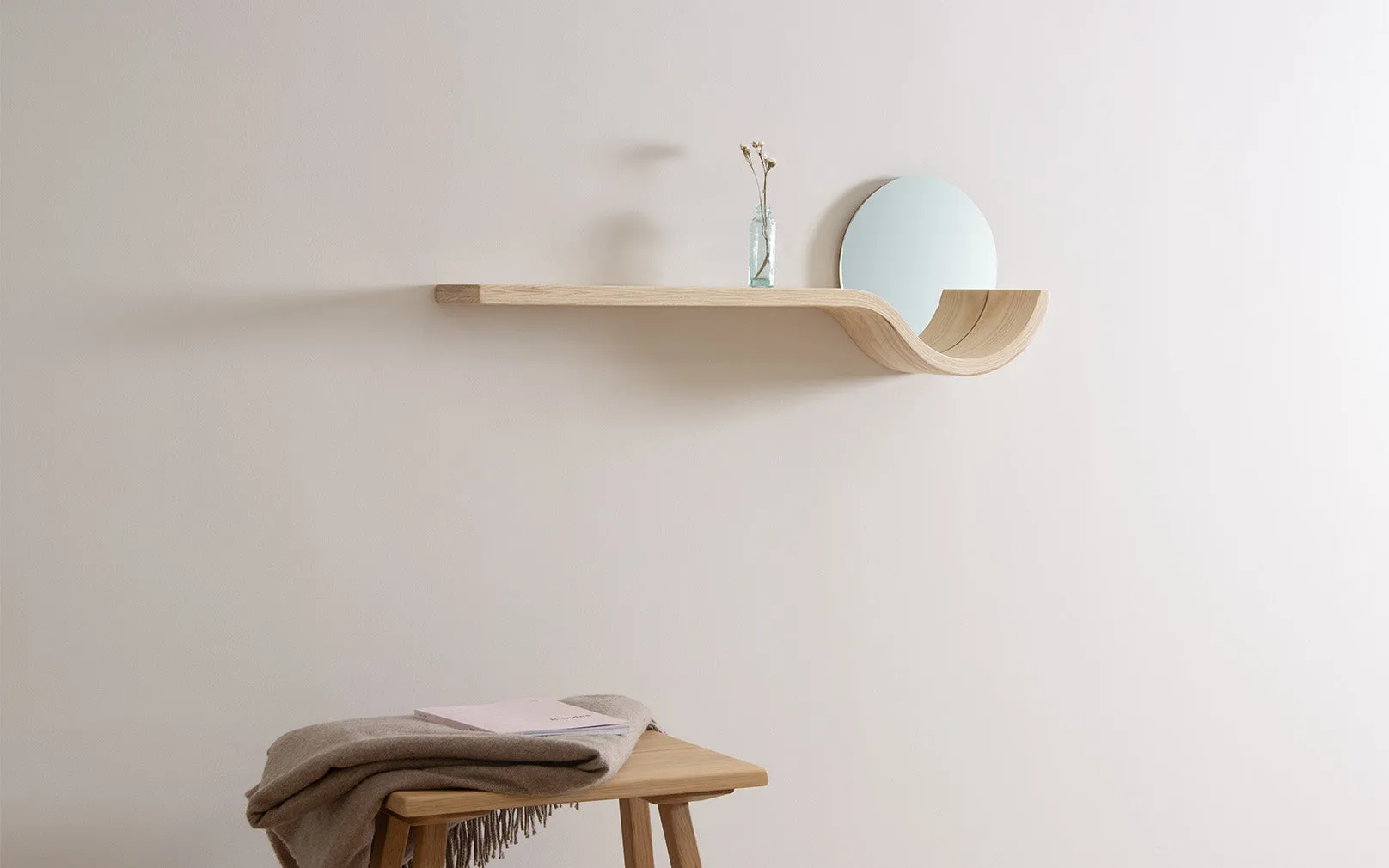 Esun Shelf with Mirror