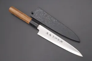 Fu-Rin-Ka-Zan R-2 Clad Wa Series FR2-1B Wa Petty 165mm (6.4inch, Octagon Shaped Bocote Wood Handle)