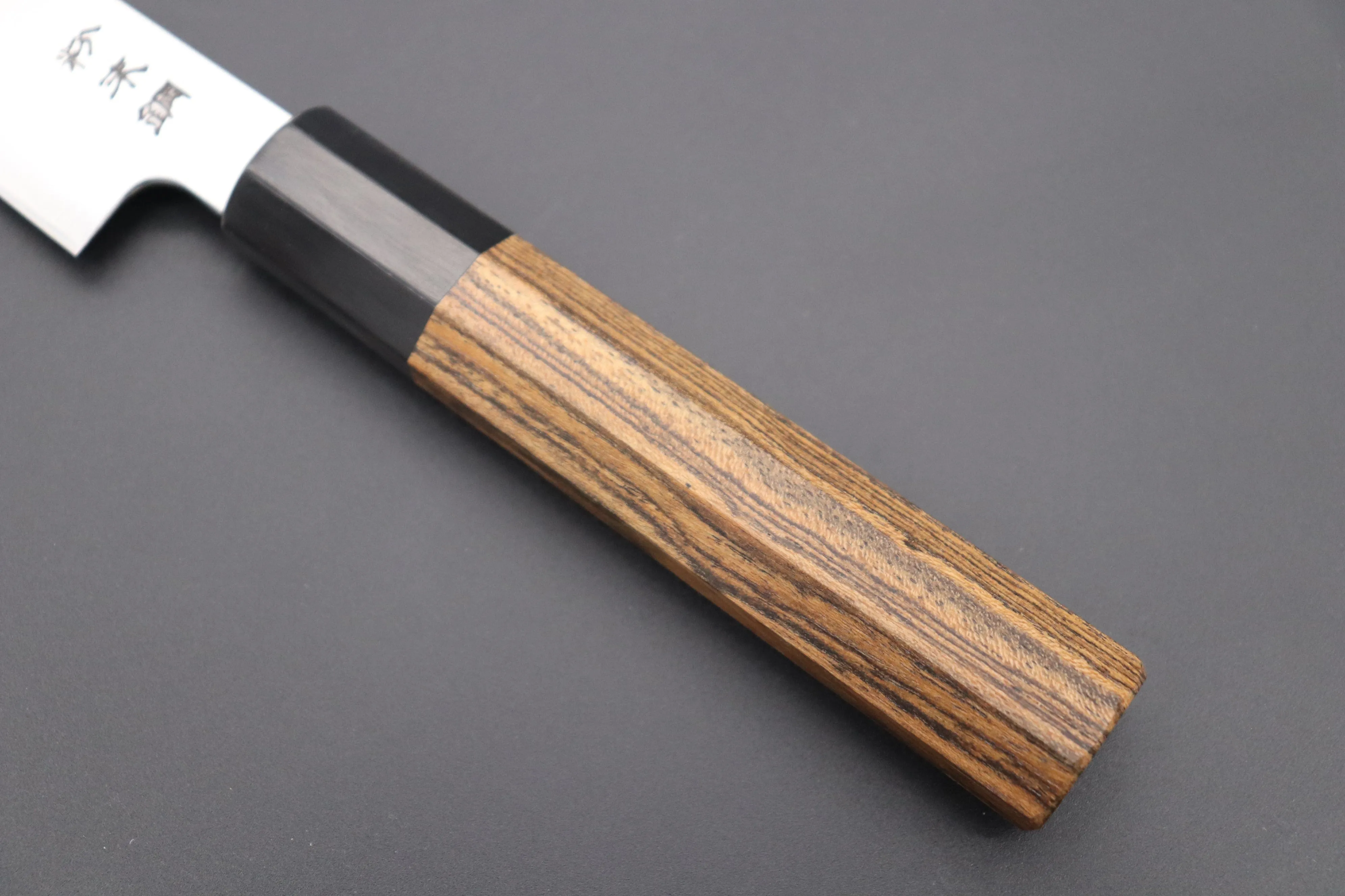 Fu-Rin-Ka-Zan R-2 Clad Wa Series FR2-1B Wa Petty 165mm (6.4inch, Octagon Shaped Bocote Wood Handle)