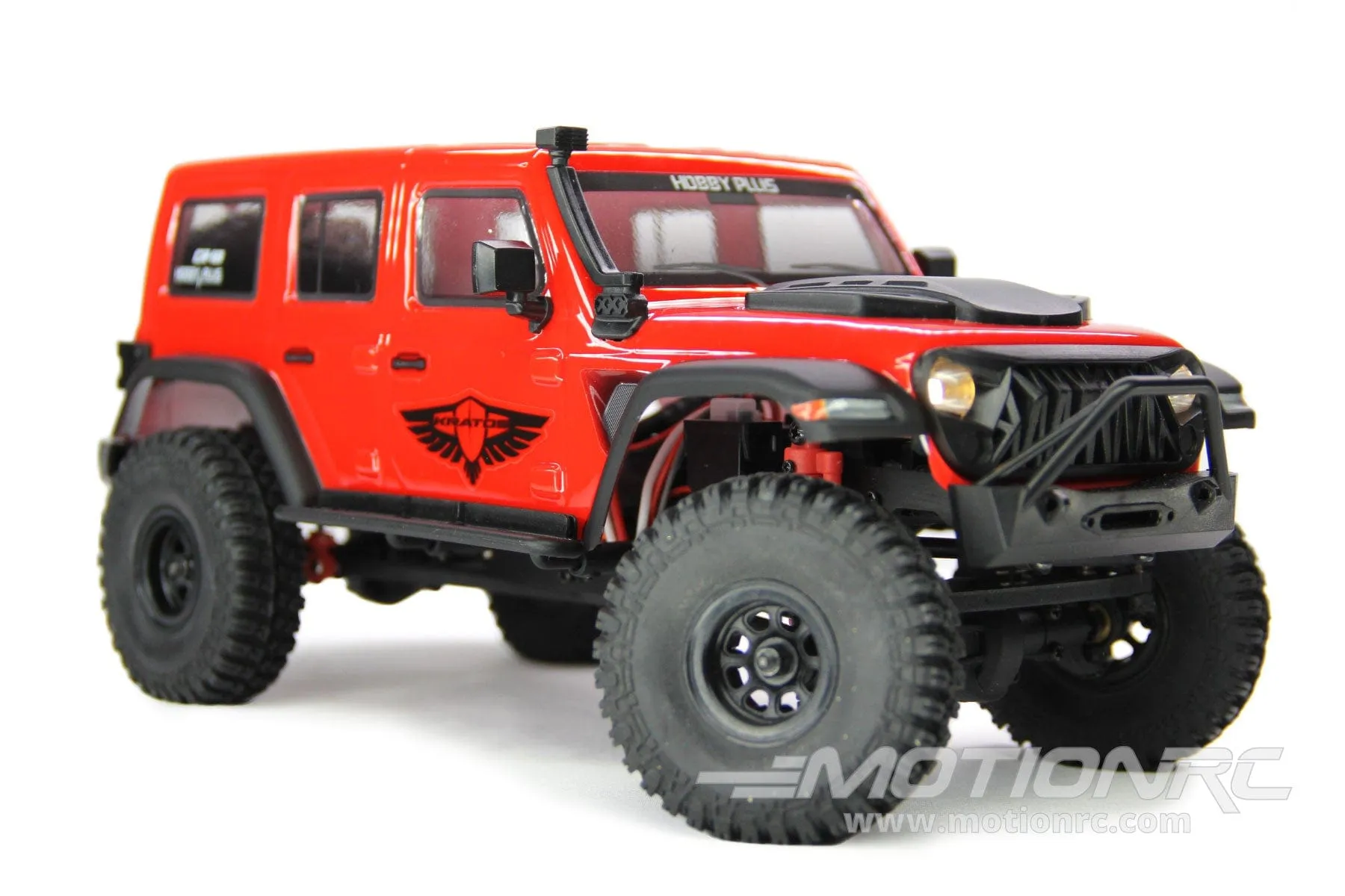 Hobby Plus CR18 Red Kratos 1/18 Scale 4WD Mini Crawler - RTR