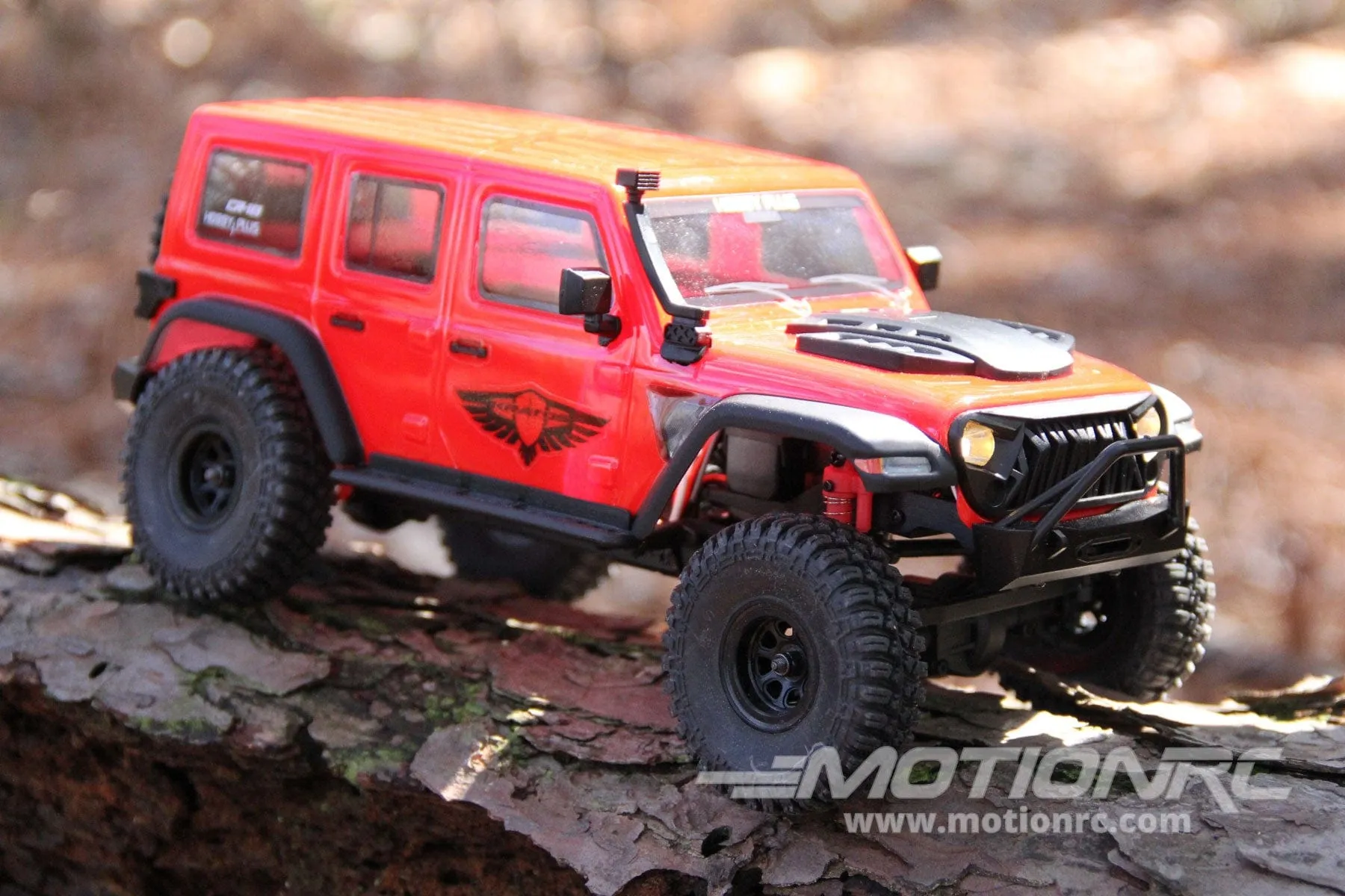 Hobby Plus CR18 Red Kratos 1/18 Scale 4WD Mini Crawler - RTR