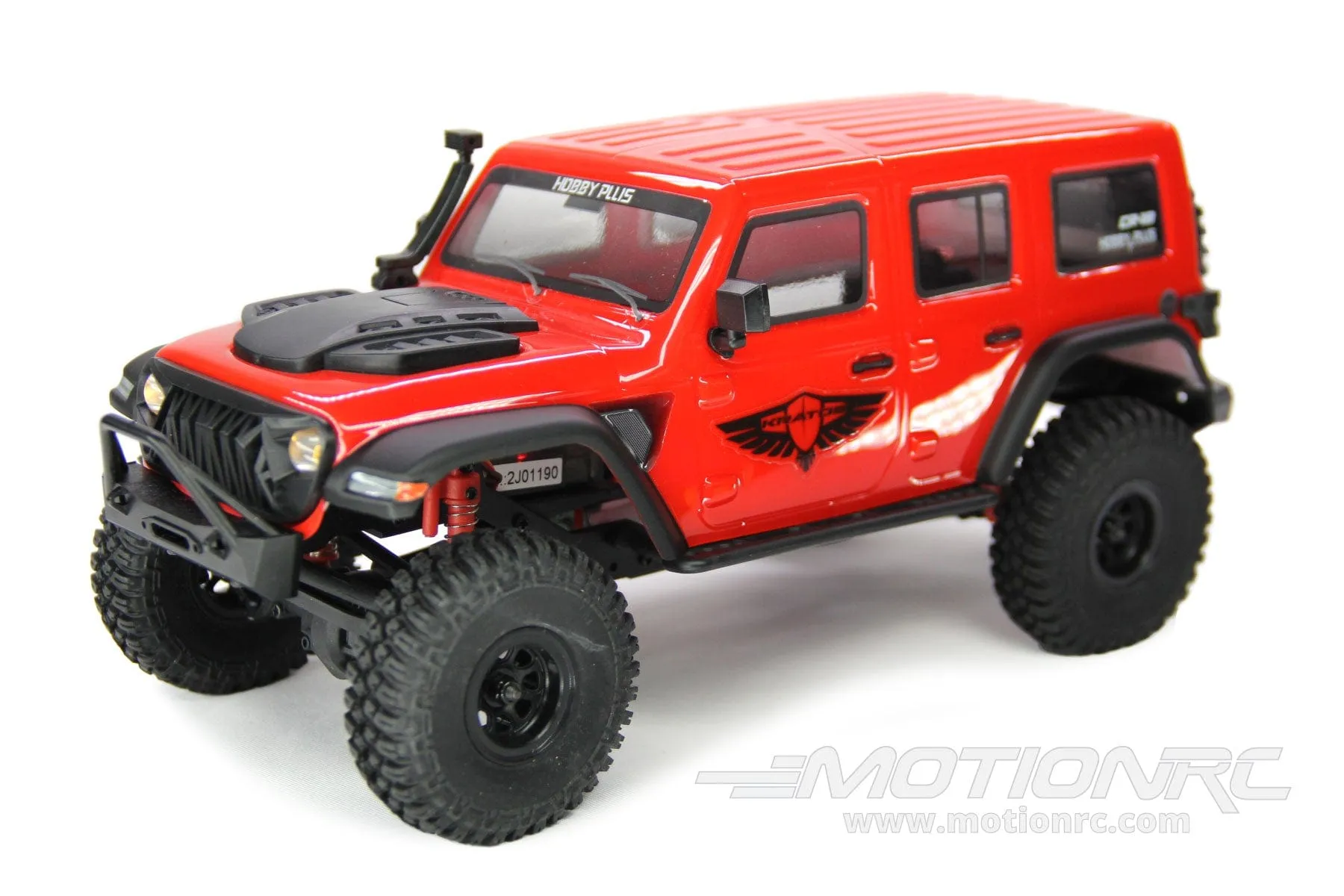 Hobby Plus CR18 Red Kratos 1/18 Scale 4WD Mini Crawler - RTR