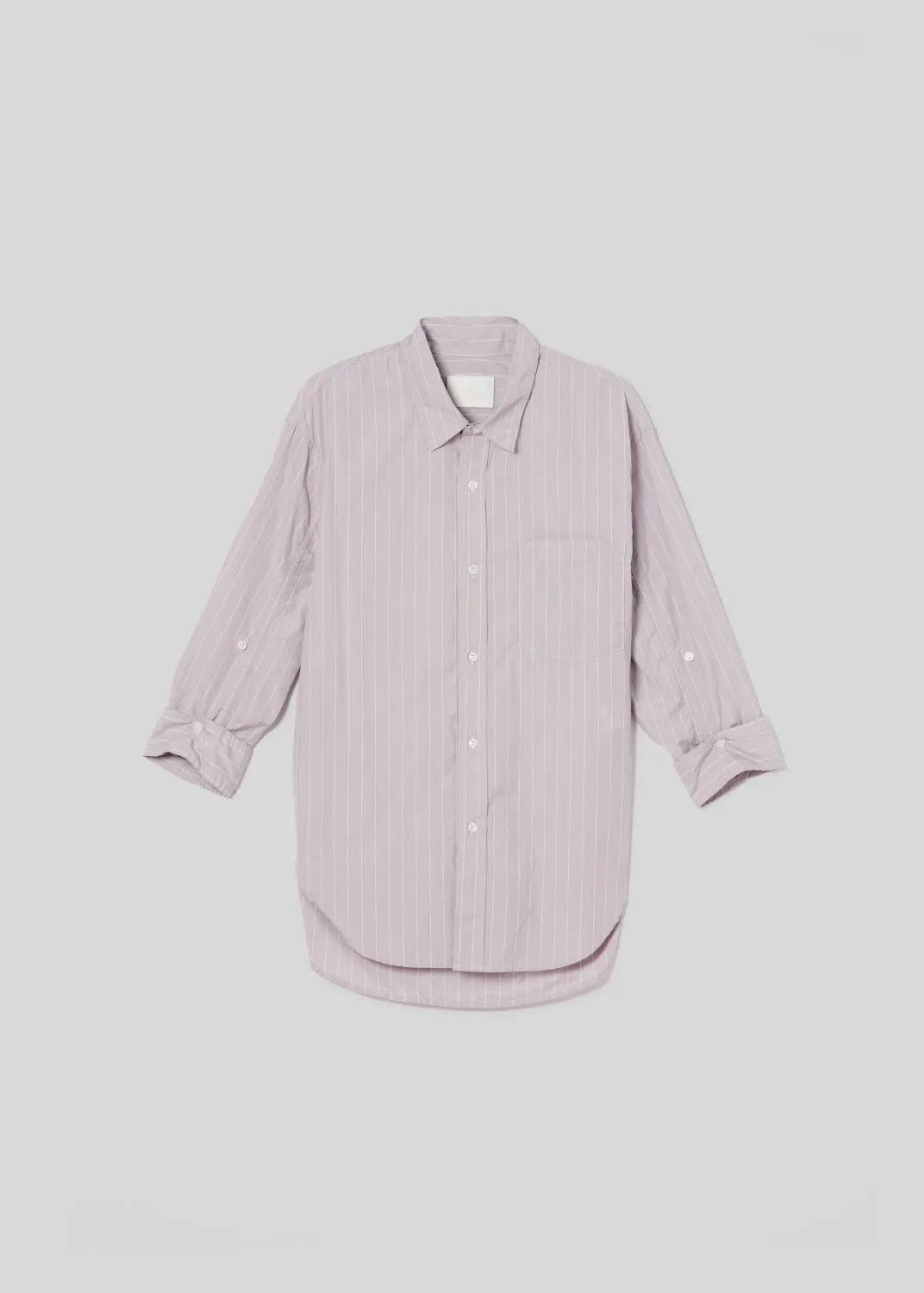 Kayla Shirt in Tailor Grey Stripe