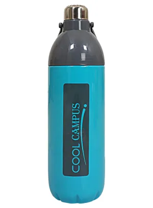 Kuber Industries Water Bottle|Insulated Plastic Water Bottle with Handle|Water Bottles for Travel|Hot & Cold Water Bottle|2200 ML (Assorted, Pack of 1)