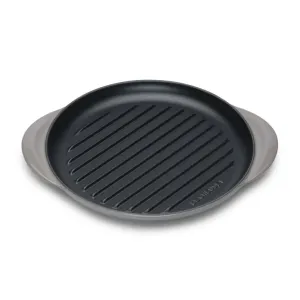 Le Creuset Classic Cast Iron Round Grill 25cm Flint