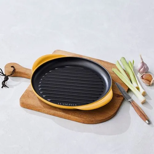 Le Creuset Classic Cast Iron Round Grill 25cm Nectar