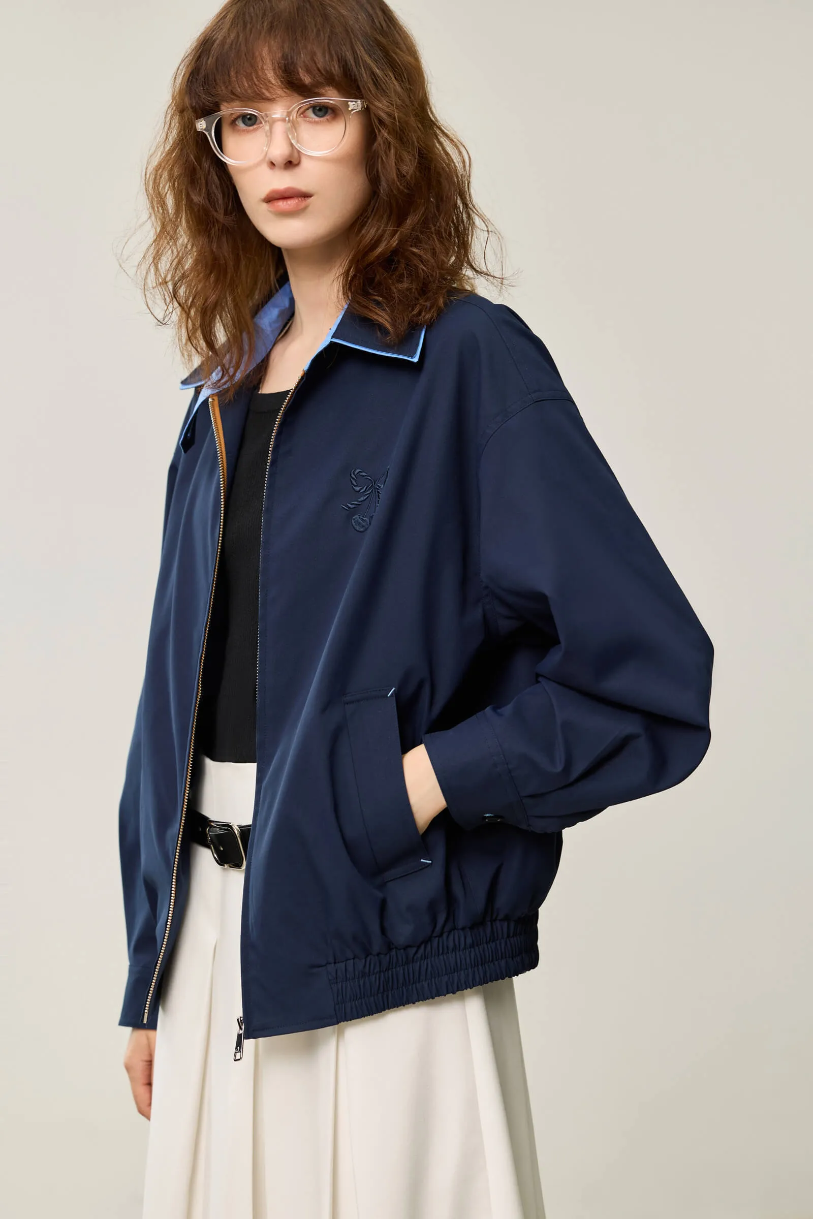 LILY Color-Block Youthful Jacket