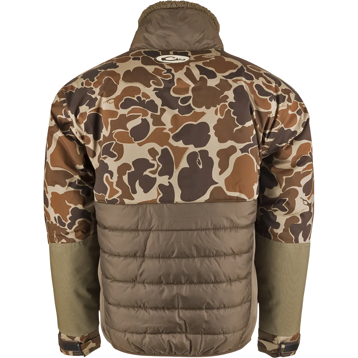 LST Guardian Flex Double Down Eqwader 1/4 Zip Jacket - Old School Camo