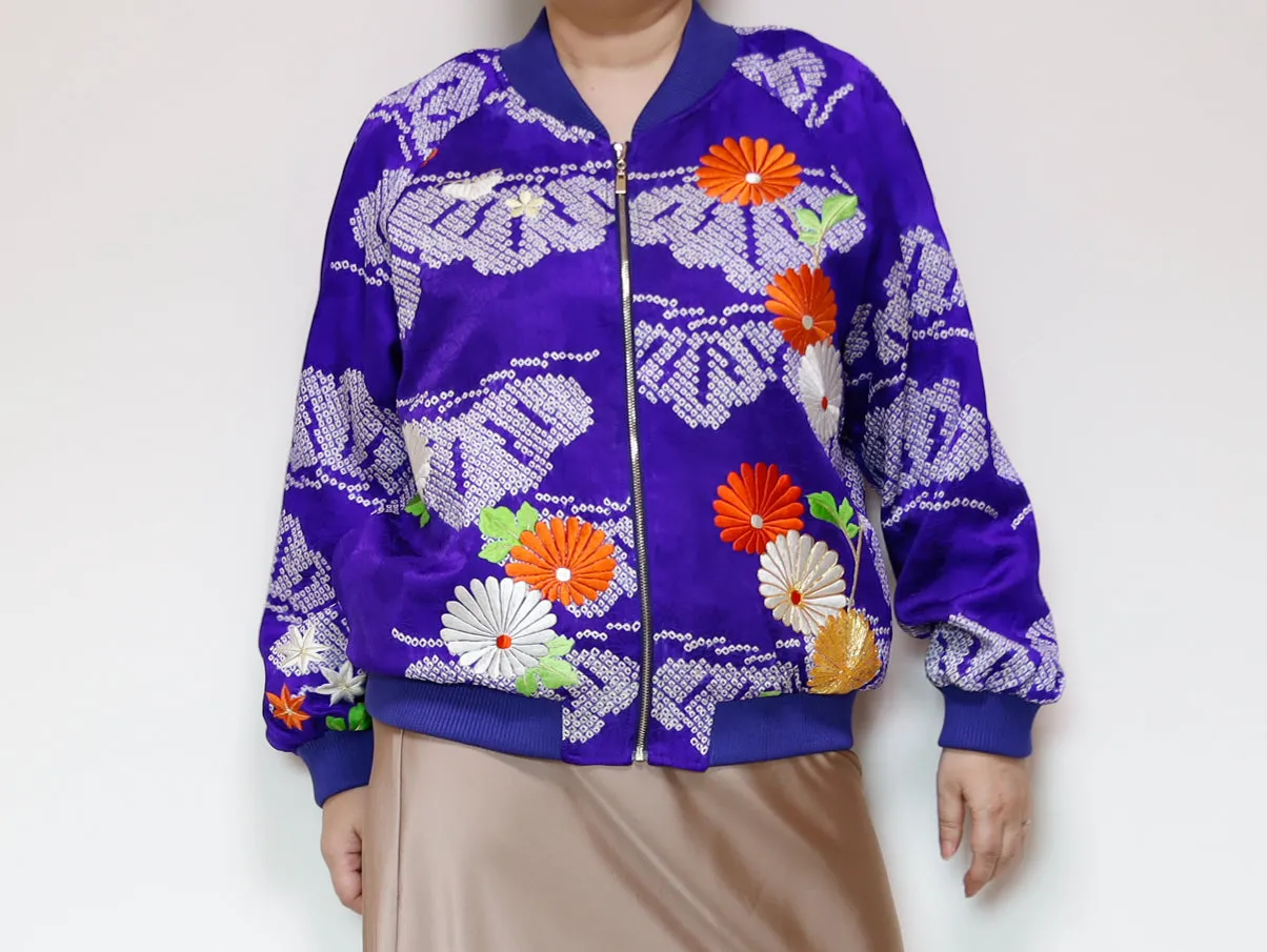 <J09-018> KIMONO BOMBER Jacket