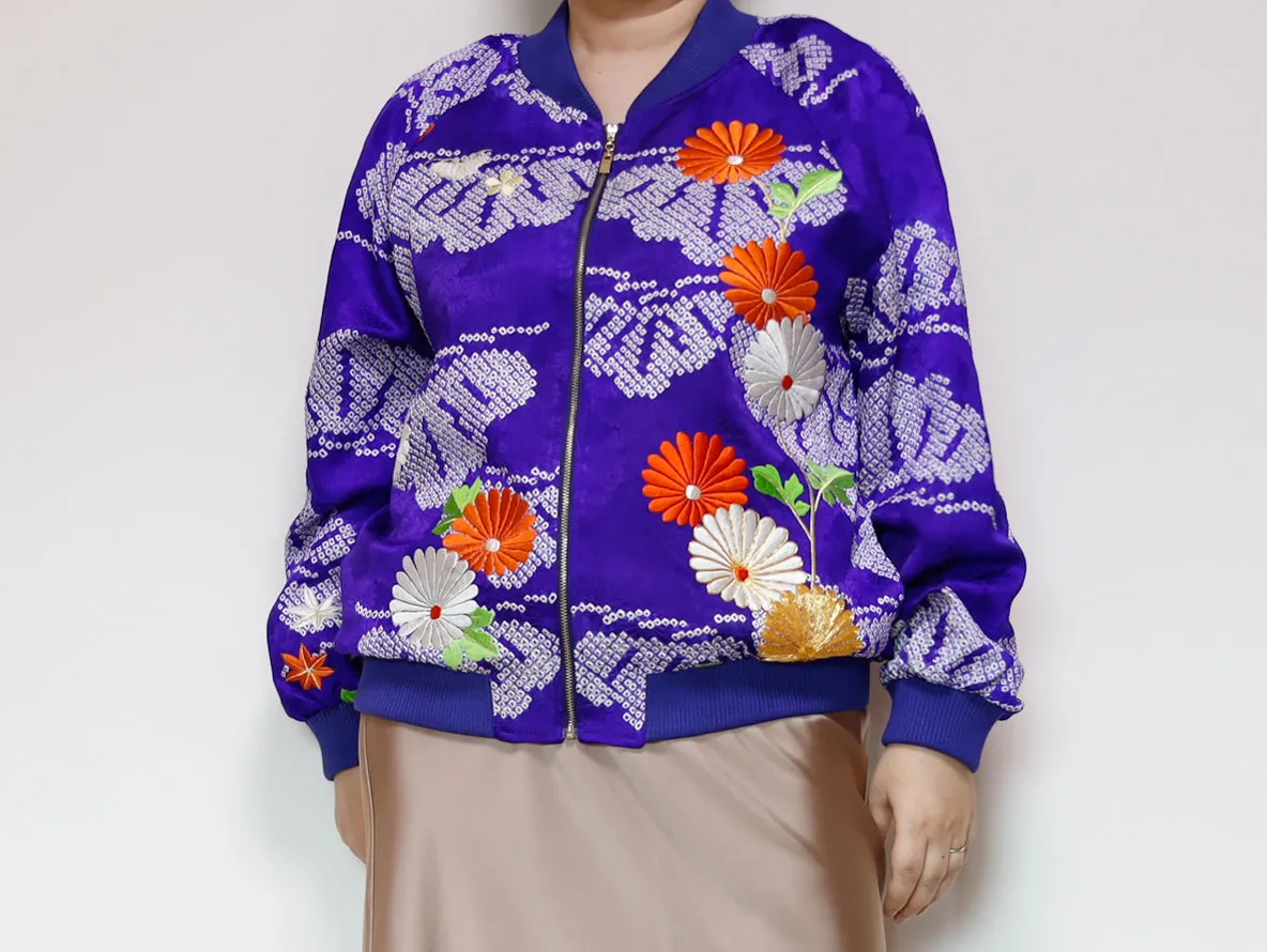 <J09-018> KIMONO BOMBER Jacket