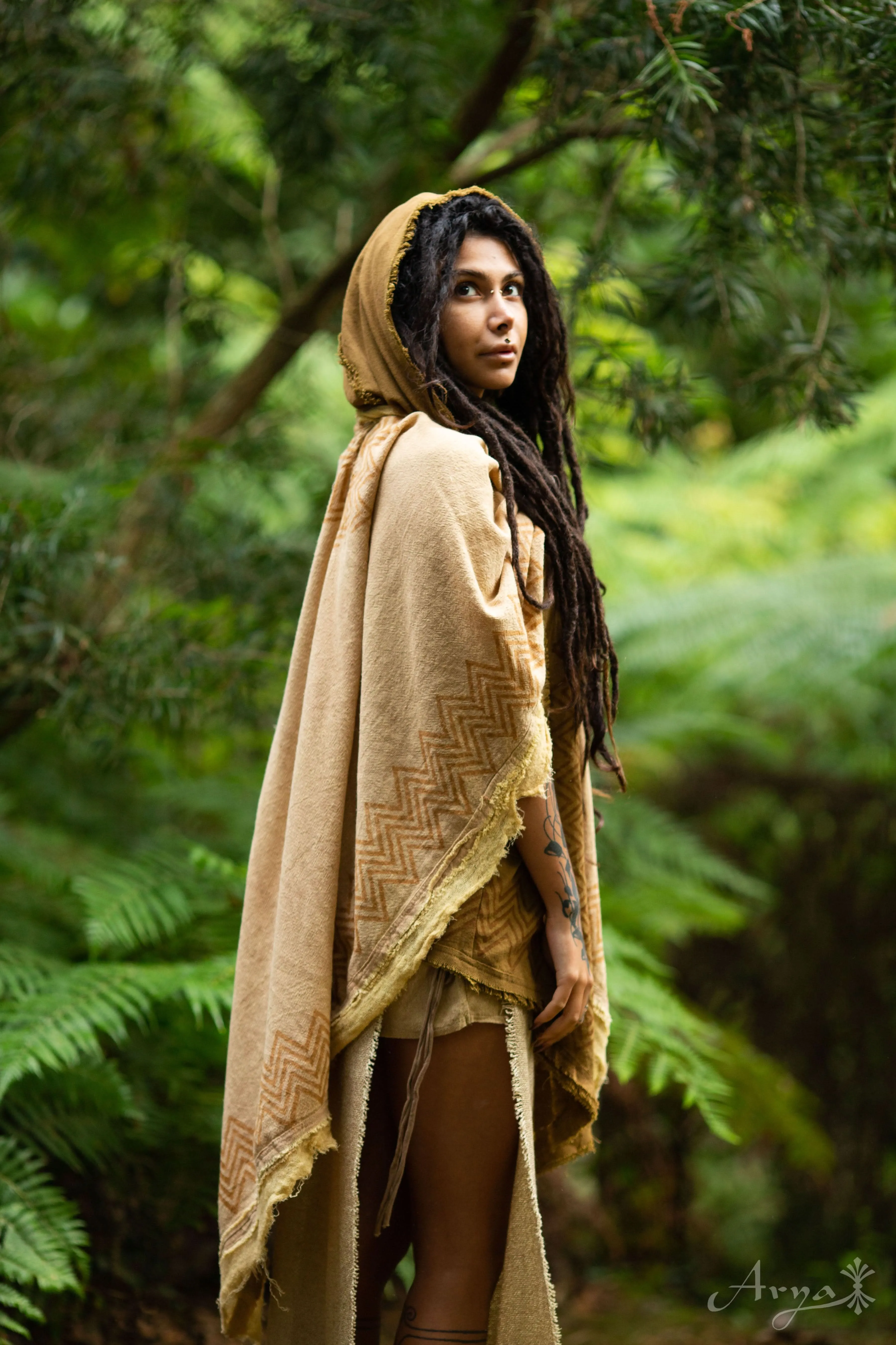 Lunar Shawl - Tan