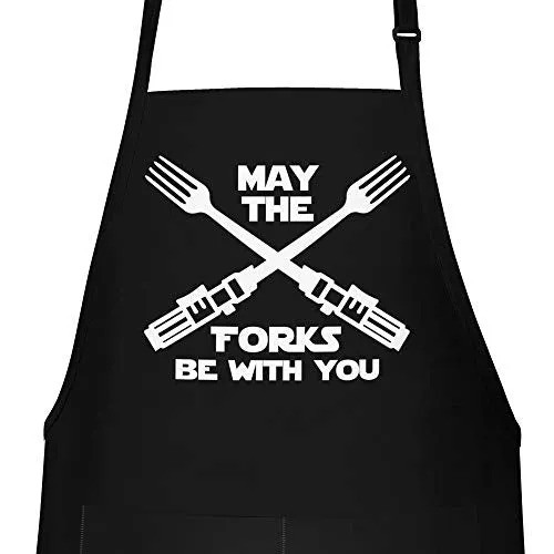 May The Forks Be With You - Apron