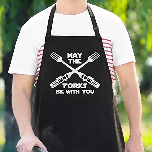 May The Forks Be With You - Apron