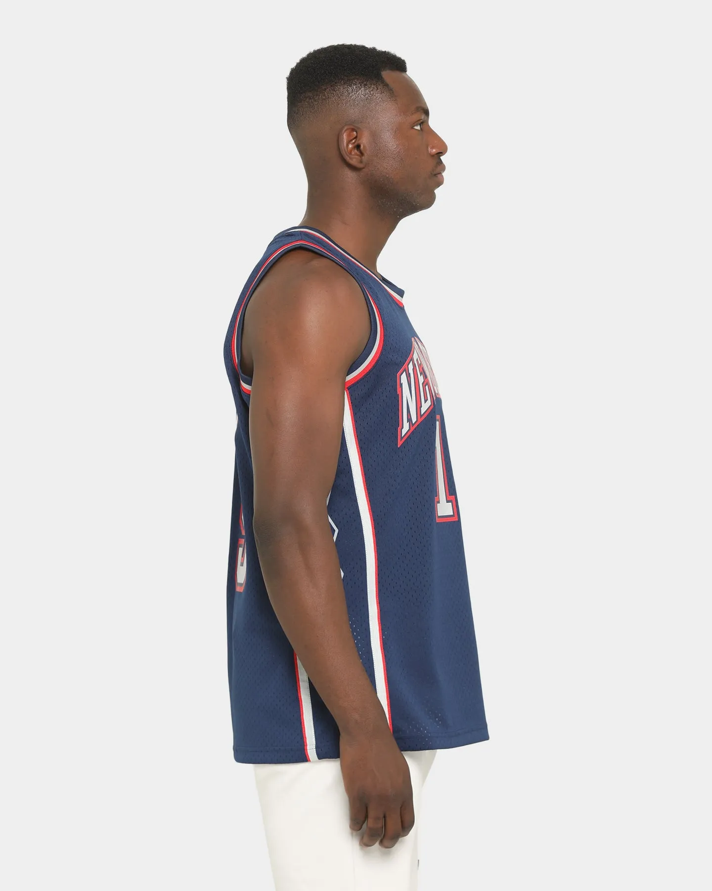 Mitchell & Ness New Jersey Nets Vince Carter '06-'07 #15 'Road' Swingman Jersey Navy