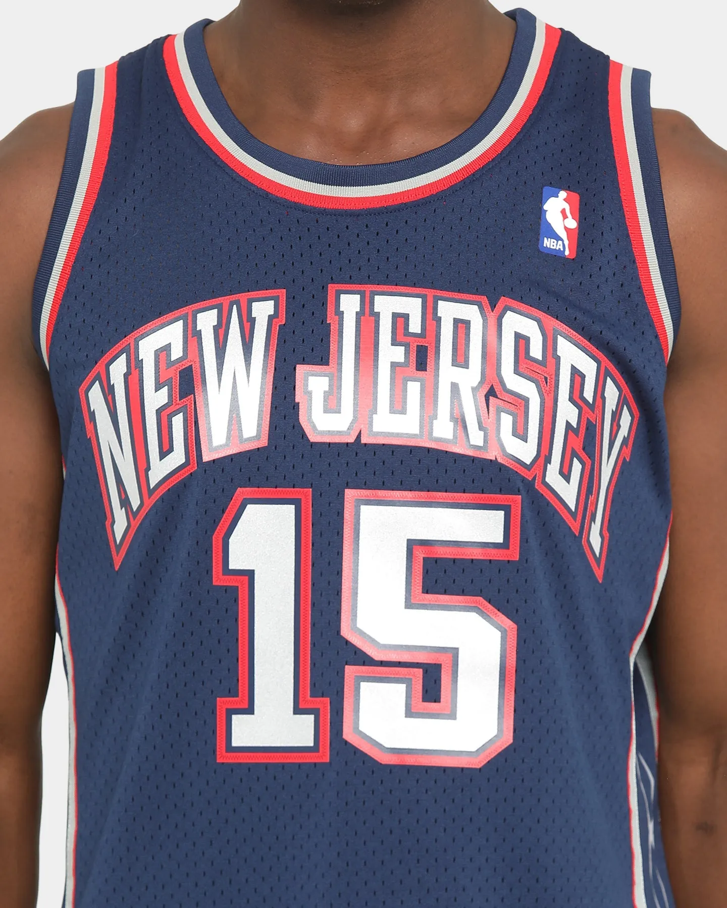 Mitchell & Ness New Jersey Nets Vince Carter '06-'07 #15 'Road' Swingman Jersey Navy