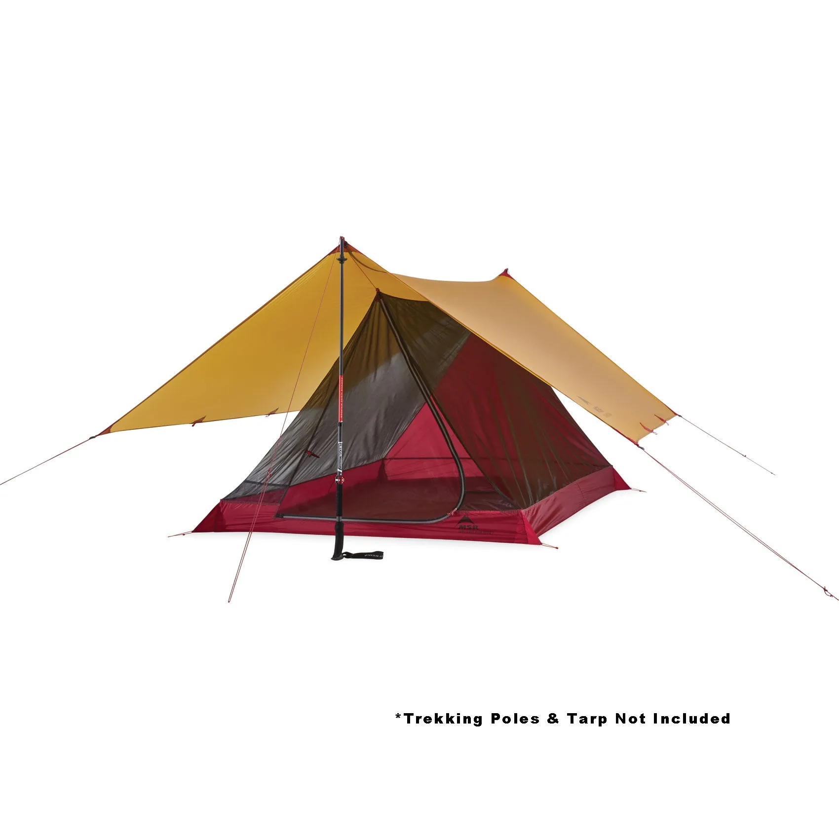 MSR Thru-Hiker Mesh House 3-person Camping Tent (Closeout)