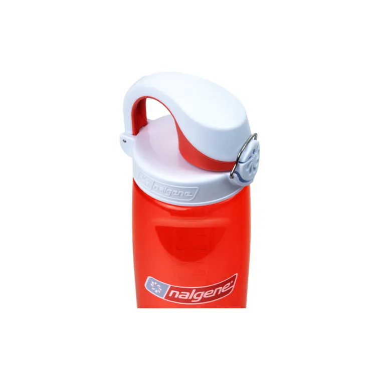 Nalgene 700ml Sustain OTF Water Bottle - Coral, Frost Cap