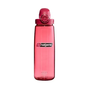 Nalgene 700ml Sustain OTF Water Bottle - Petal, Beet Cap