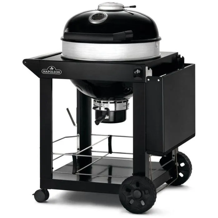 Napoleon Pro 22" Charcoal Kettle Grill with Cart