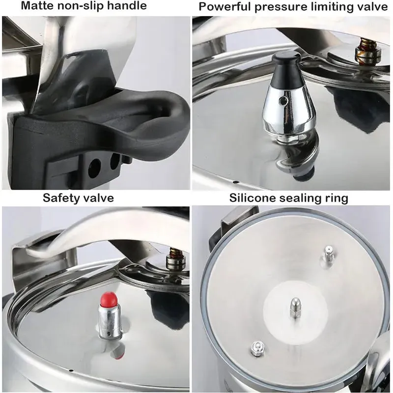 Professional Pressure Cooker Heavy-Duty Explosion-Proof Cooking Pot