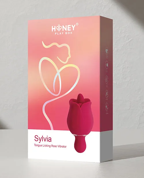 Sylvia Tongue Licking Rose Vibrator