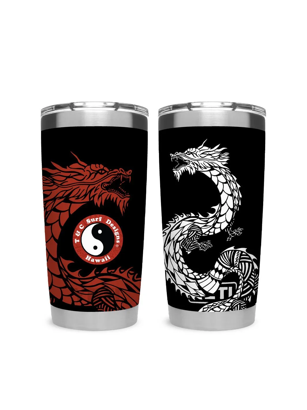 T&C Surf 20 oz Dragon Island Tumbler Yeti