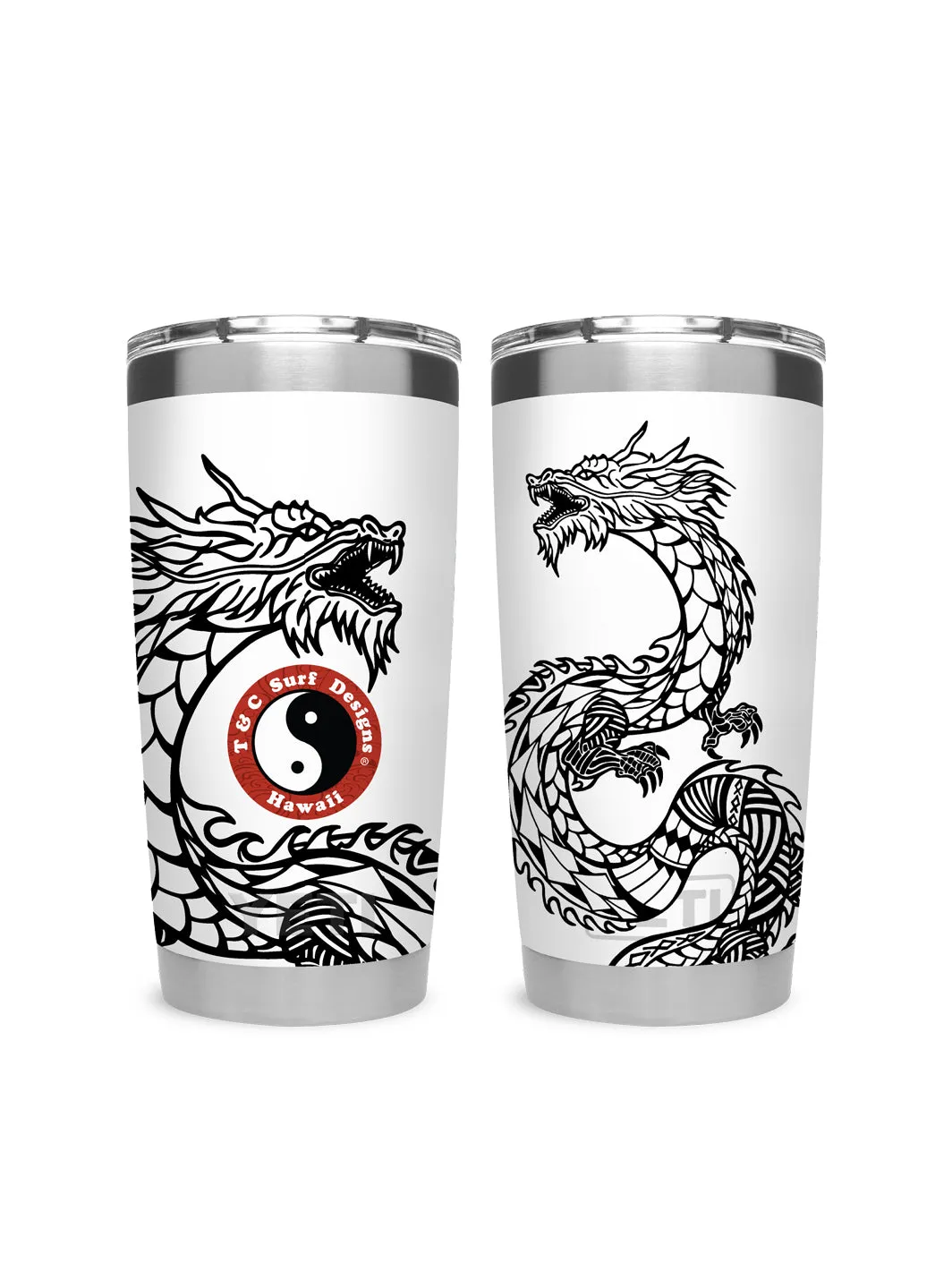 T&C Surf 20 oz Dragon Island Tumbler Yeti