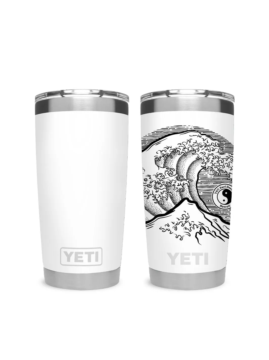 T&C Surf 20 oz Stoked Hokusai Tumbler Yeti