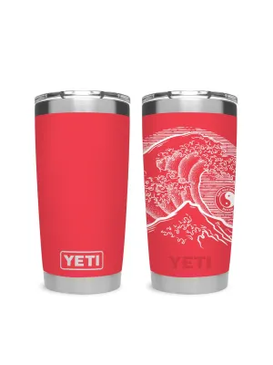 T&C Surf 20 oz Stoked Hokusai Tumbler Yeti