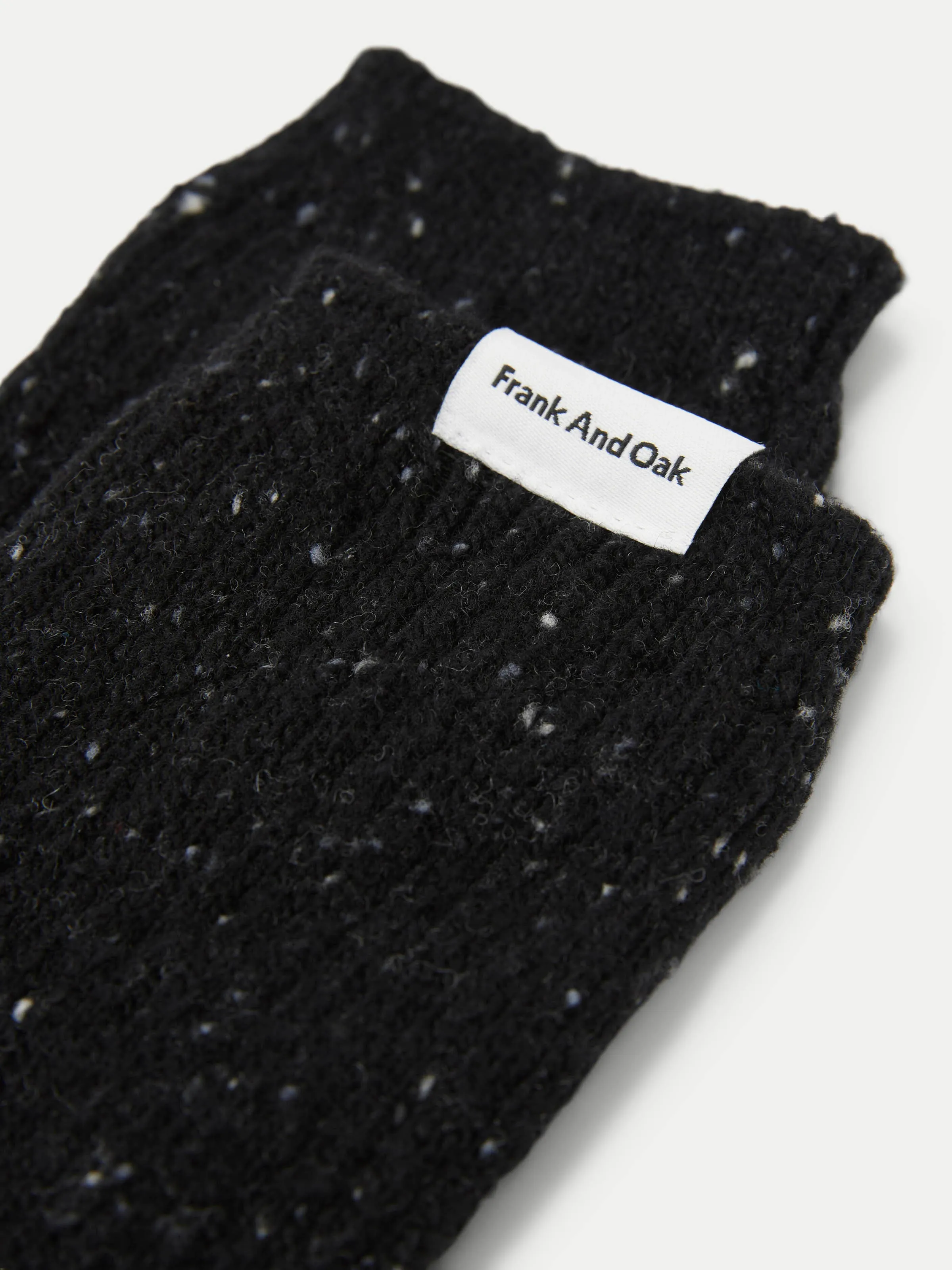 The Chunky Donegal Winter Socks in Black